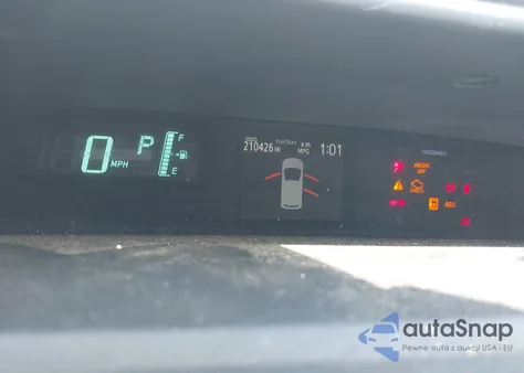 2012 Toyota Prius C One from USA, damaged, VIN JTDKDTB35C1511711